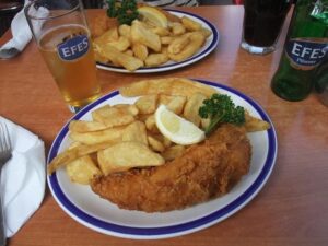 【画像】フィッシュ&チップスとかいうクッソ美味そうな料理wwwwwwwwww