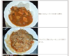 【悲報】韓国人のカレーライスの食べ方…