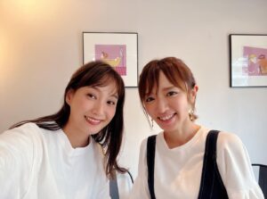 【芸能】37歳・藤本美貴、35歳・紺野あさ美さんとの“元モー娘”2ショに「こんこん痩せたね」心配する声
