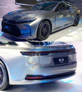 【自動車】トヨタ「クラウンセダン」広州発表モデル、マフラー無し、FCEVの可能性高まる！