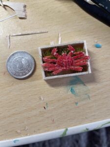 粘土でミニチュアの食べ物作ってるんですが…